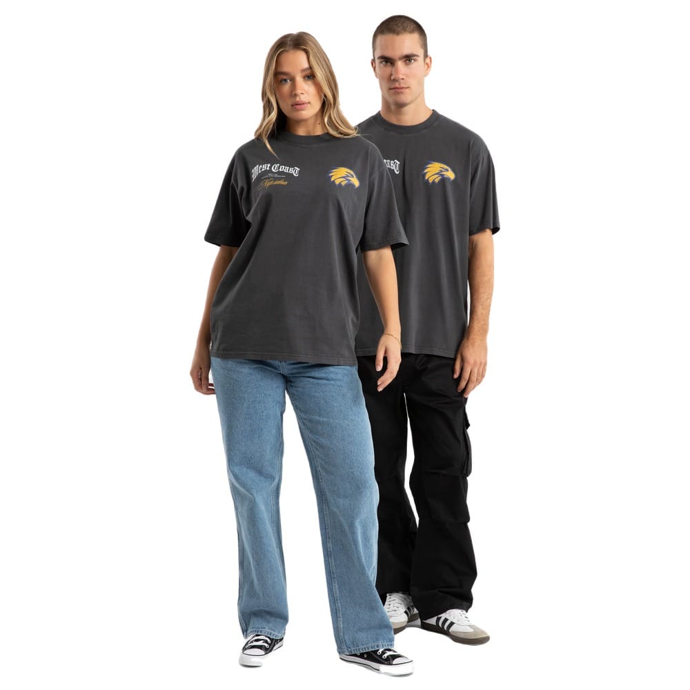 NXP West Coast Vintage Goth Tee - Pigment Asphalt