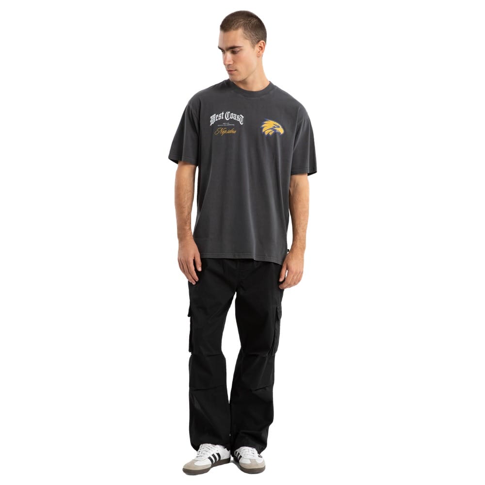 NXP West Coast Vintage Goth Tee - Pigment Asphalt