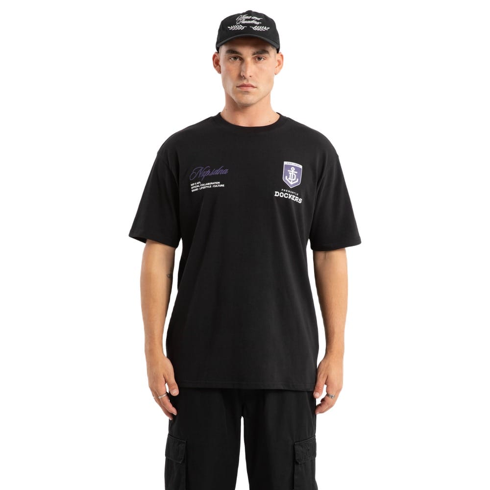 NXP X AFL Frementle Season Tee - Jet Black
