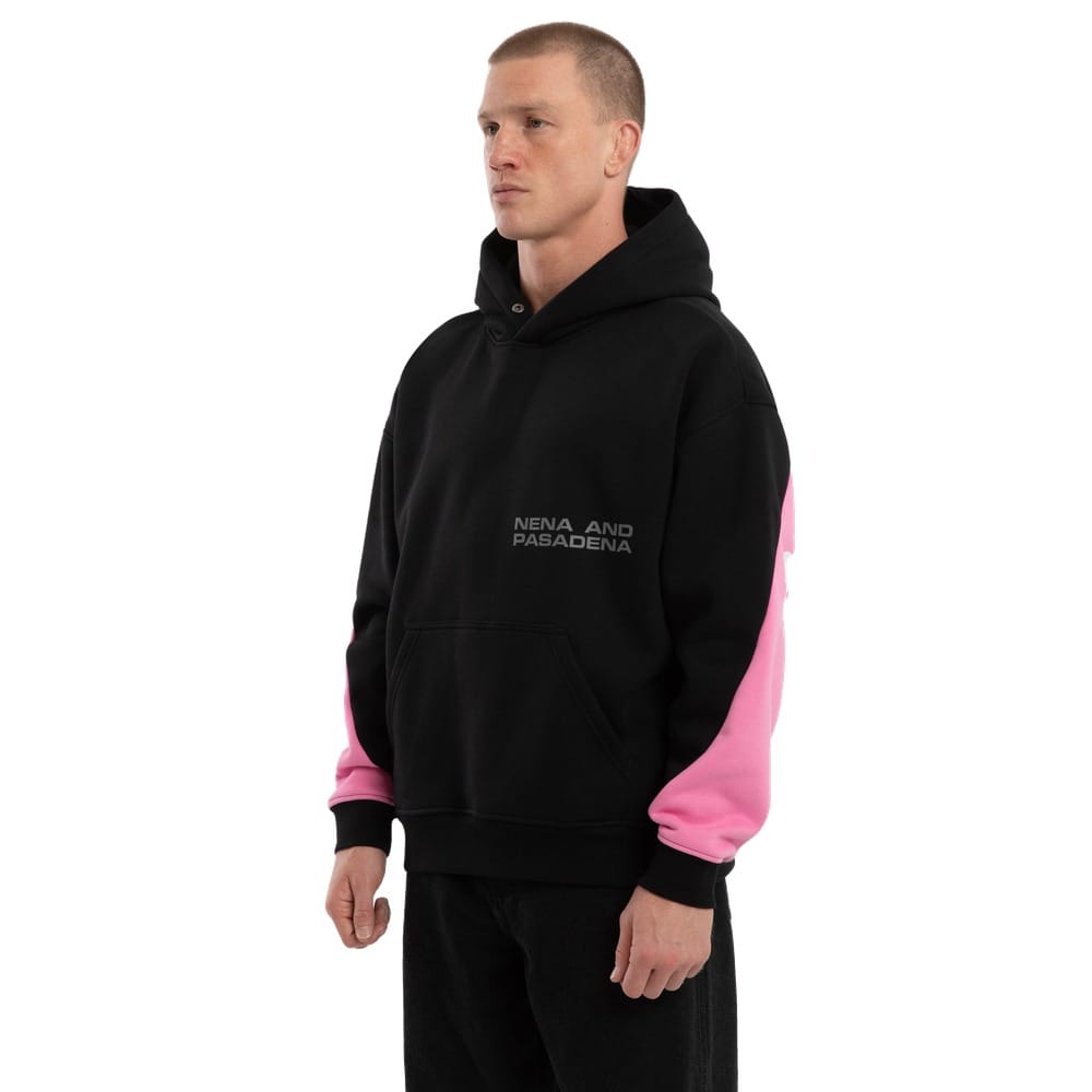 NXP Zone Box Fit Hoodie - Black / Pink