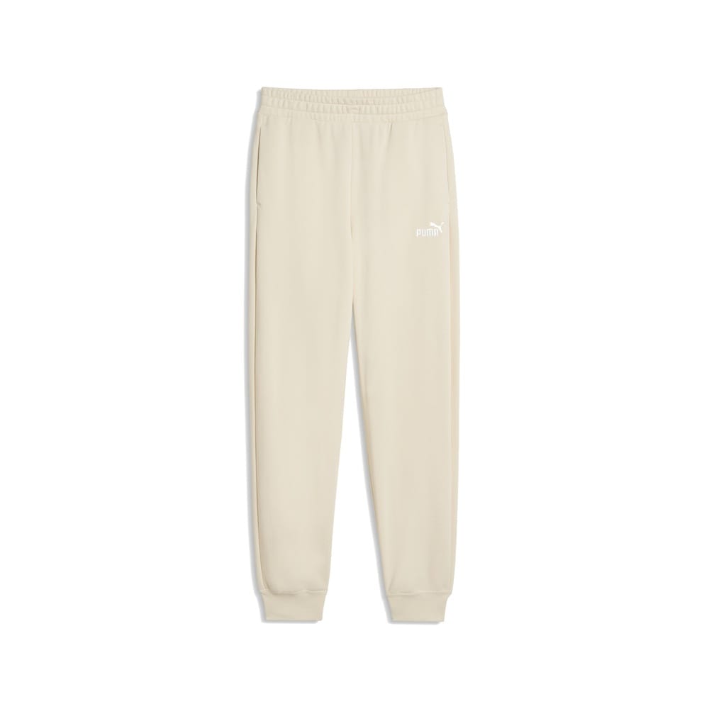 PUMA Womens Essentials Small Logo Comfort High-Waist Pant - Alpine