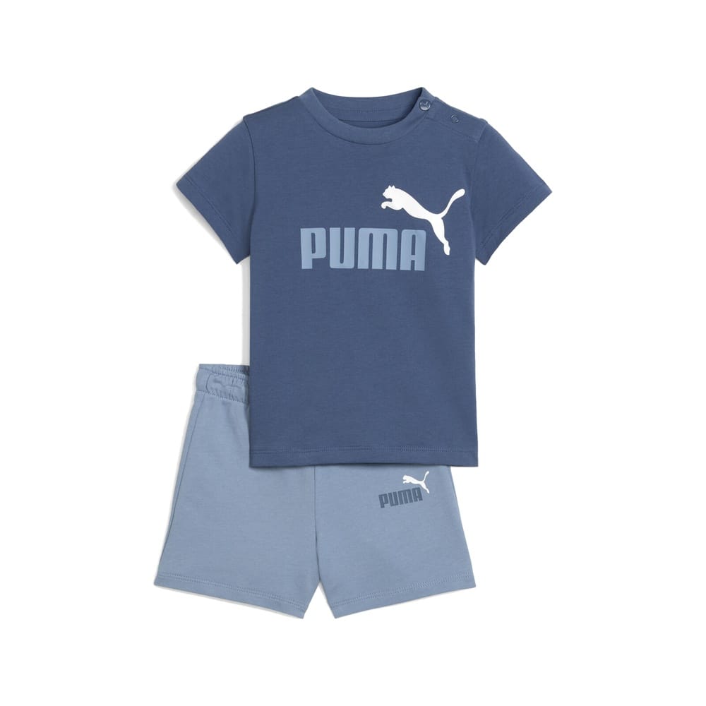 PUMA Infants Essentials Tee & Shorts Set - Dark Indigo