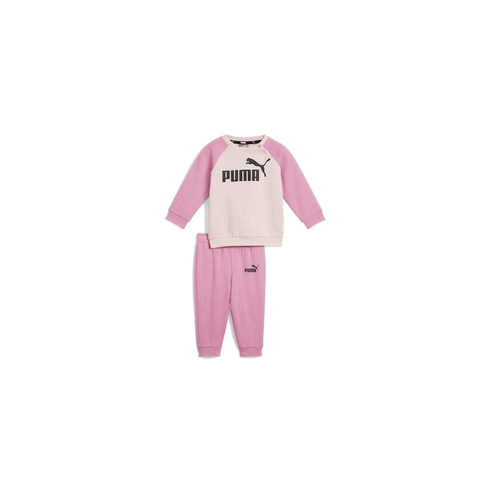 PUMA Infants Minicats Raglan Jogger Set - Mauved Out