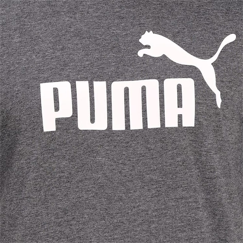 PUMA Essential Heather Tee - Heather Black