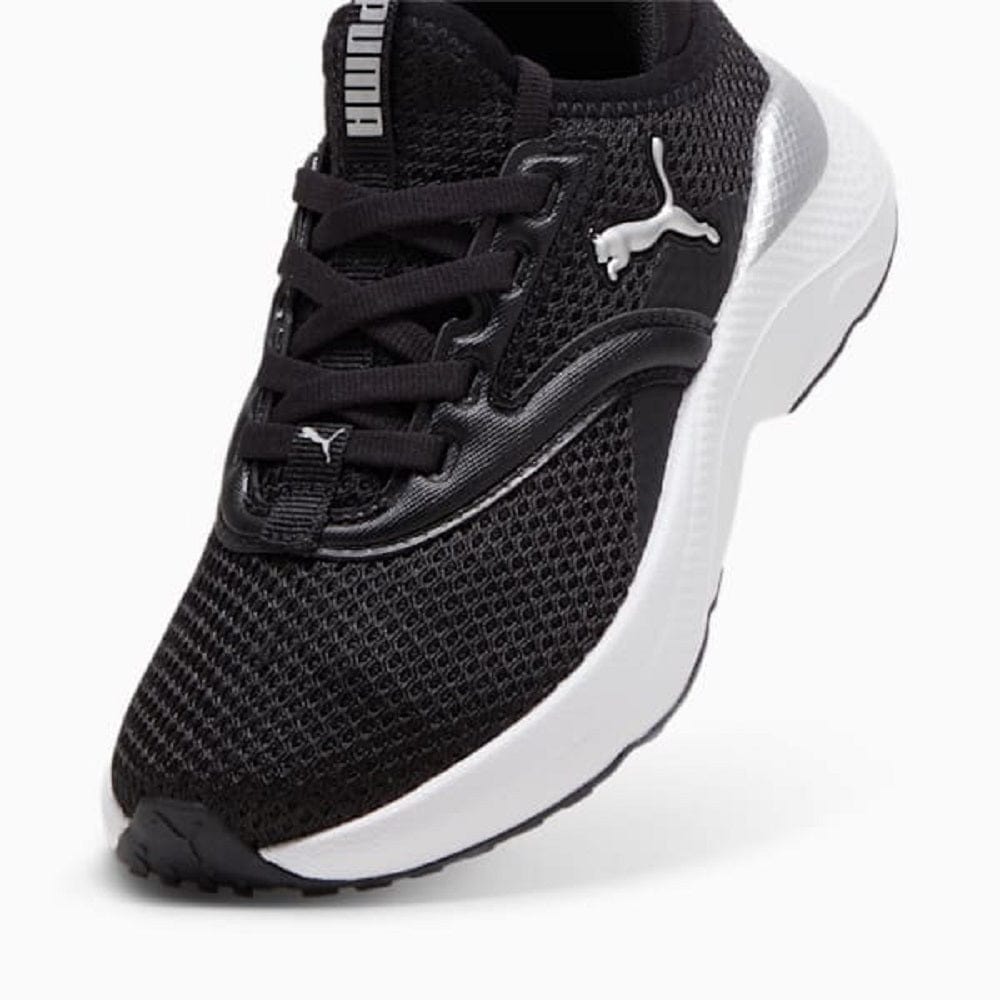 PUMA Childrens Soft Mayve - Black / White