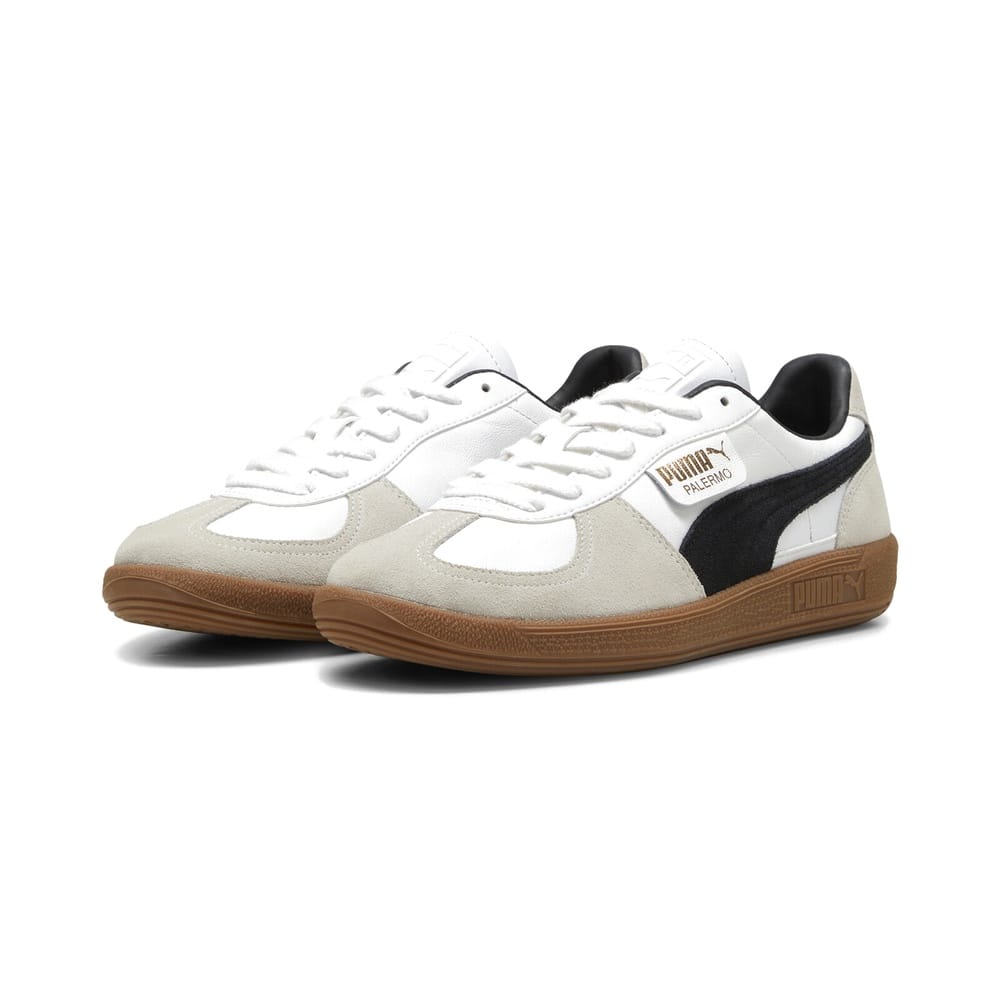 PUMA Palermo - White / Vapor Grey / Gum