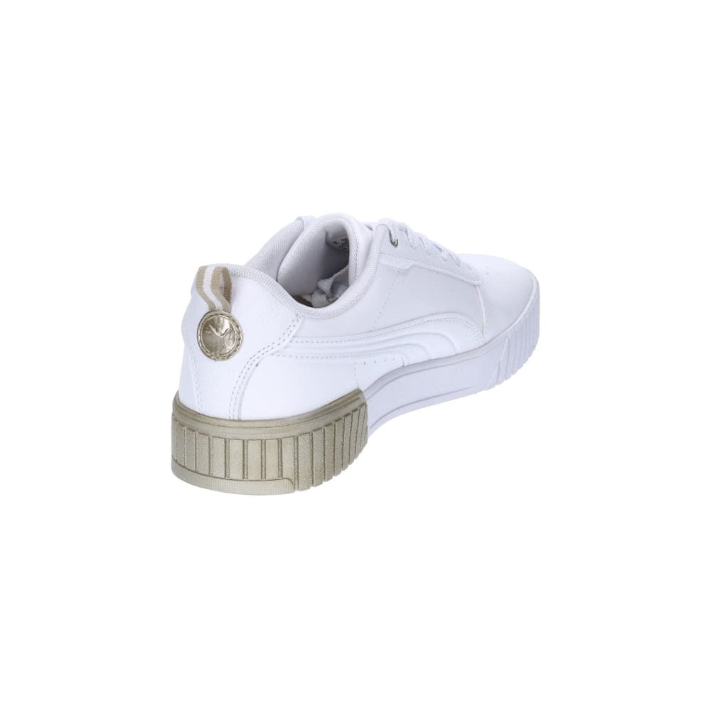 PUMA Womens Carina 2.0 Metallic Dream - White / Gold