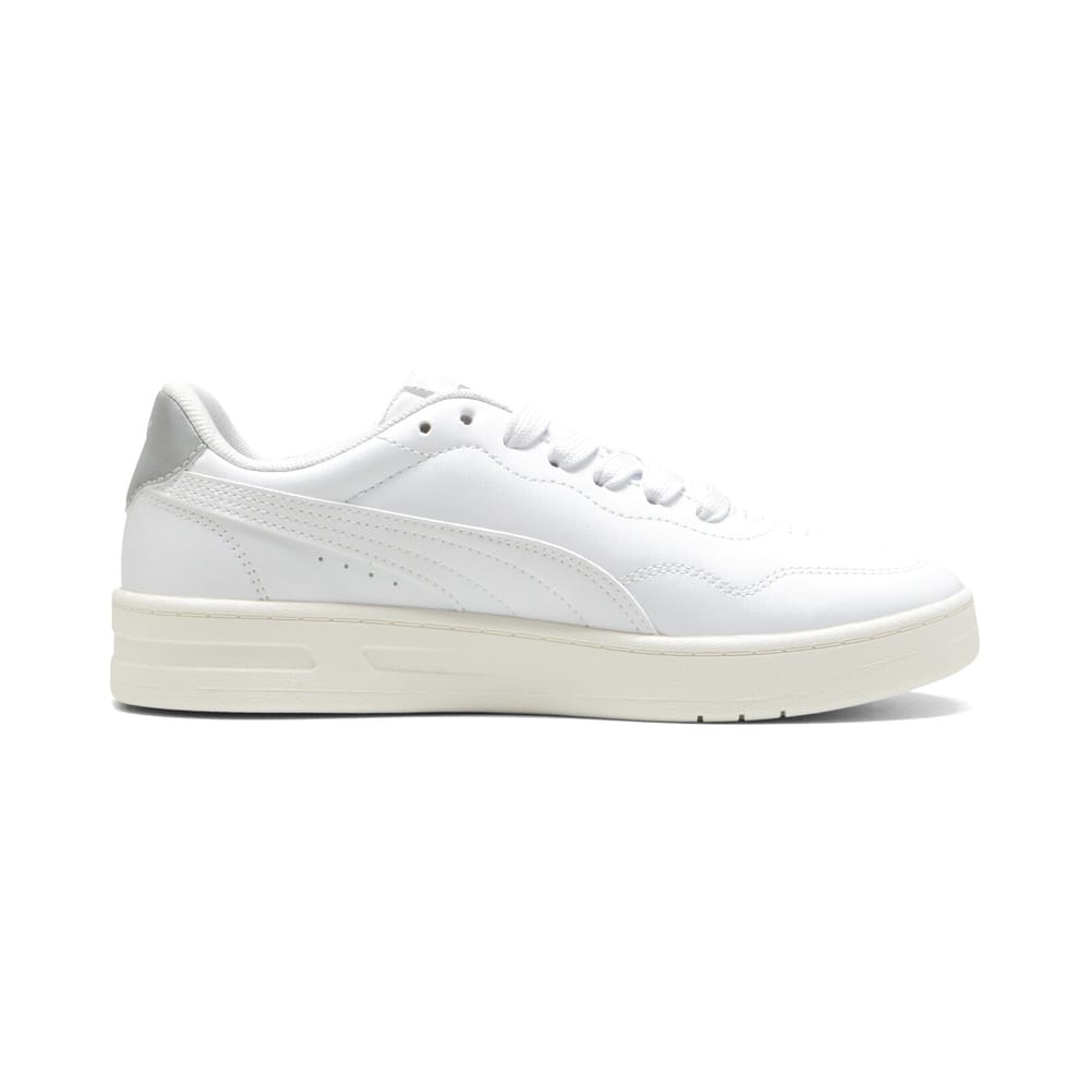 PUMA Womens DayINight Court Lally - White / White / Silver
