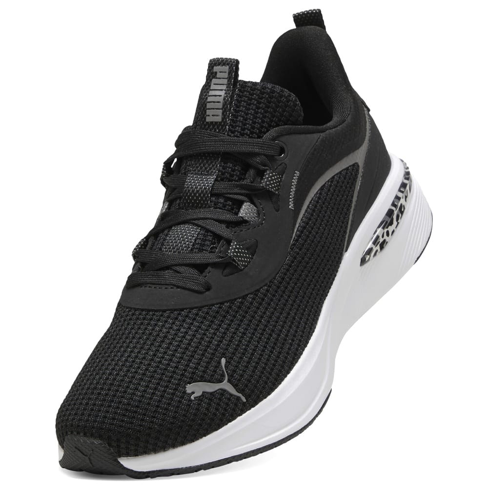PUMA Womens Softride Charm Animal - Black / White