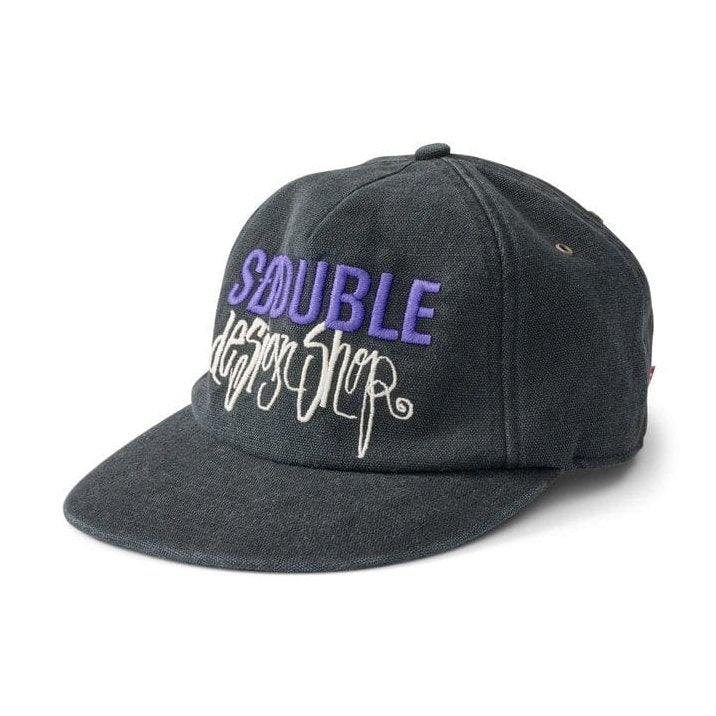 S / DOUBLE Funky Ranger  Canvas Strapback - Black