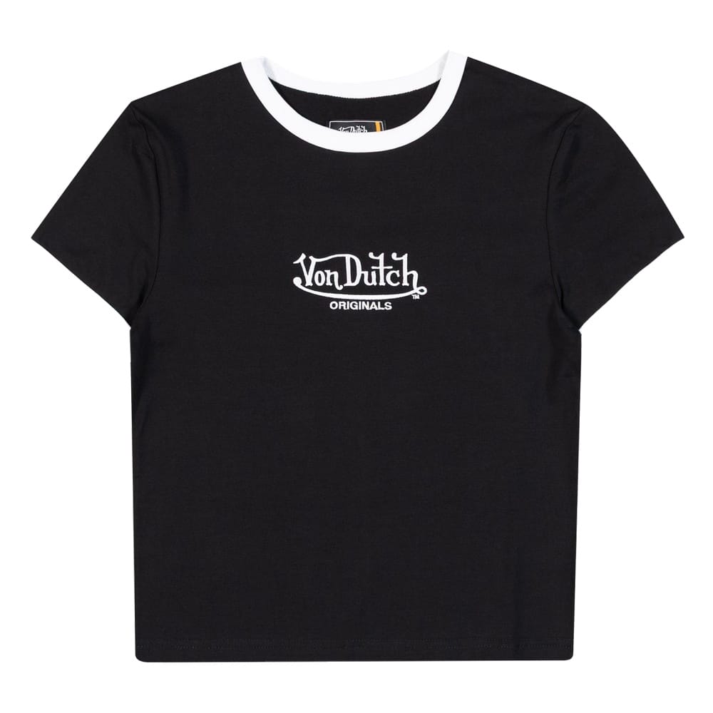 Von Dutch OG Baby Tee - Black / White