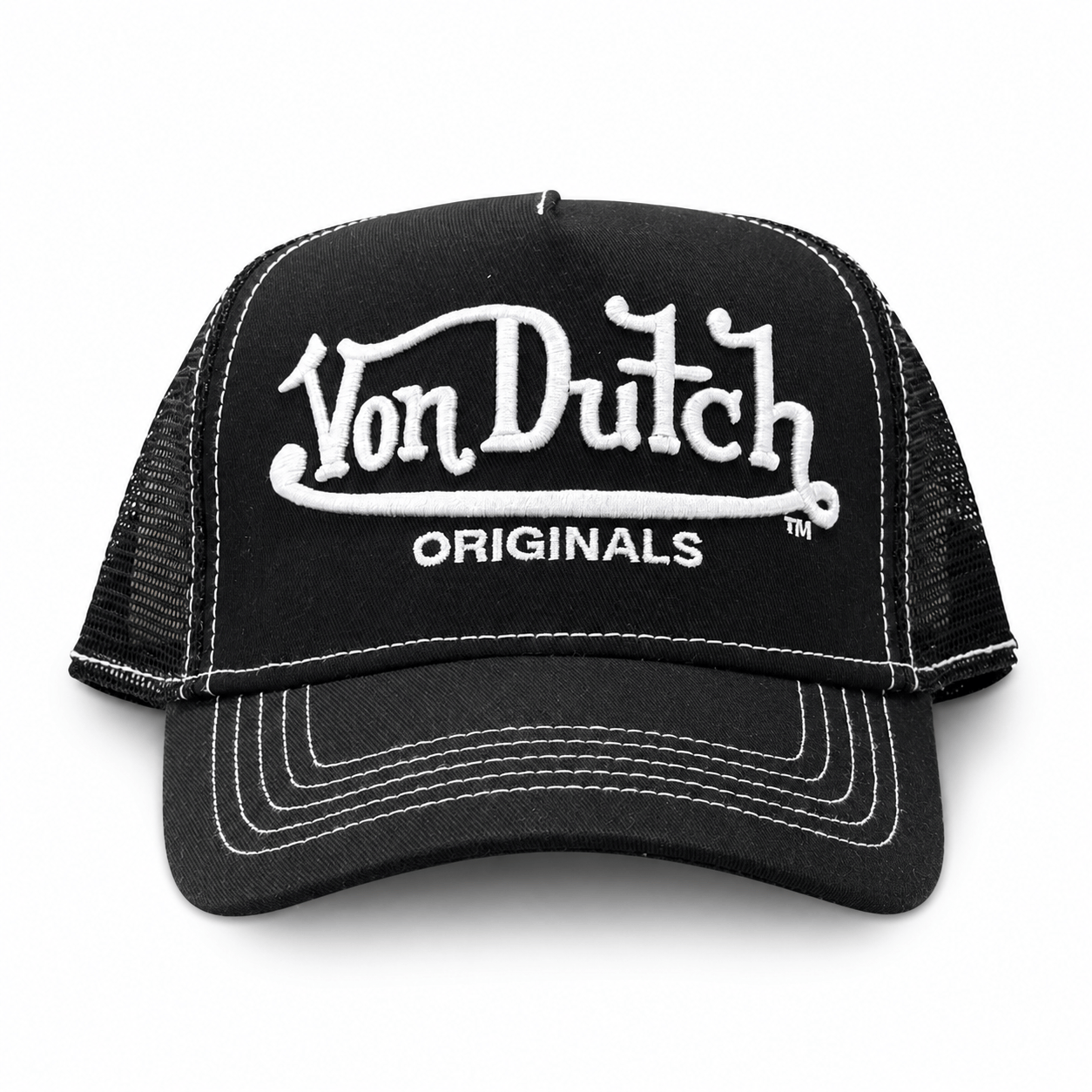 Von Dutch Classic Trucker 51 - Black / White