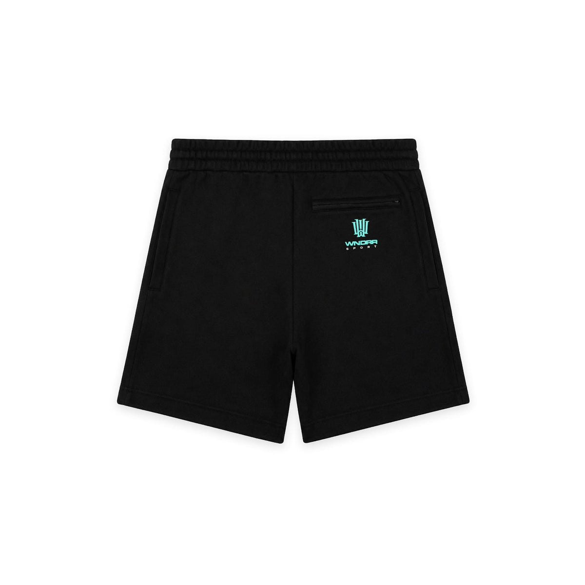 WNDRR Collective TECH Trackshort - Black / teal