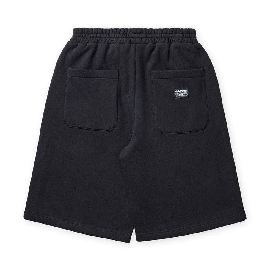 WNDRR Halo Baggy Trackshort - Black