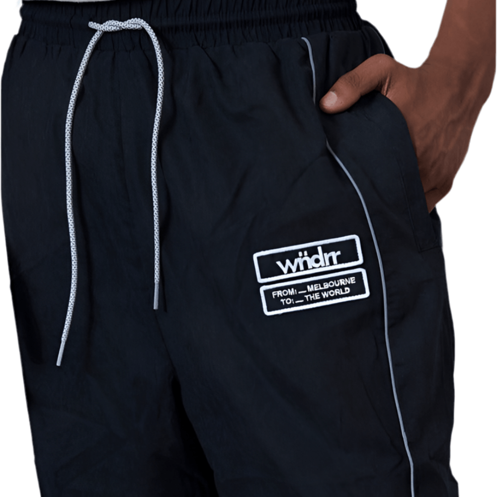 WNDRR The World Sport Trackpant - Black