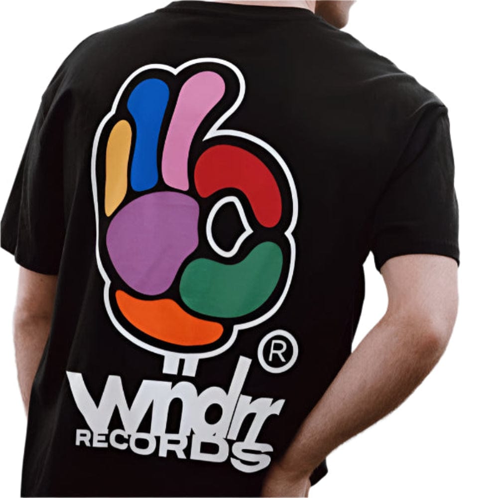 WNDRR Benny Box Fit Tee - Black