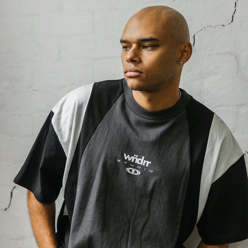 WNDRR Framed Club Tee - Black
