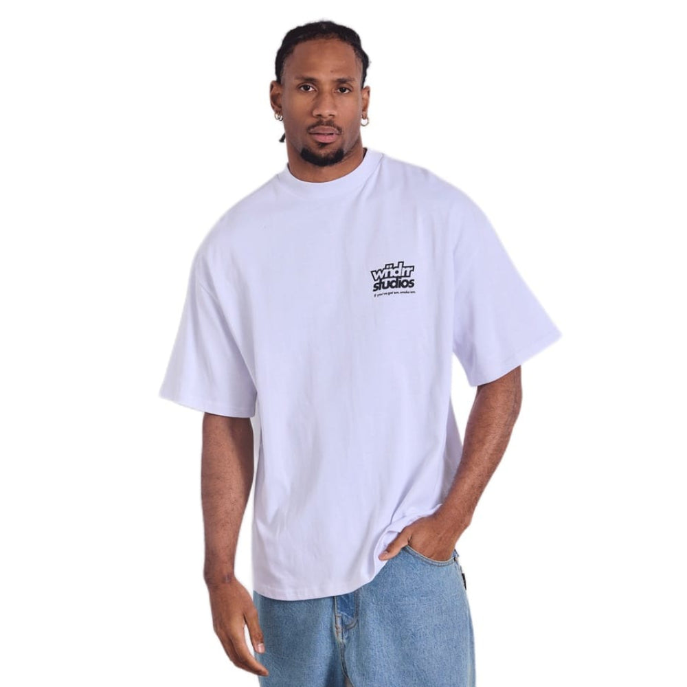 WNDRR Lighter Heavy Weight Tee - White