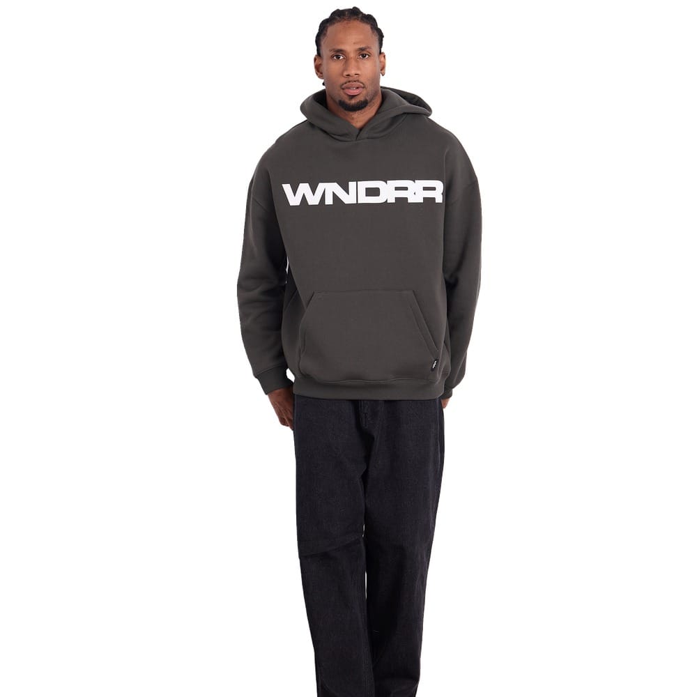 WNDRR Motif HOOD Sweat - Ink