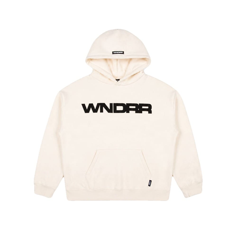 WNDRR Motif HOOD Sweat - Off White