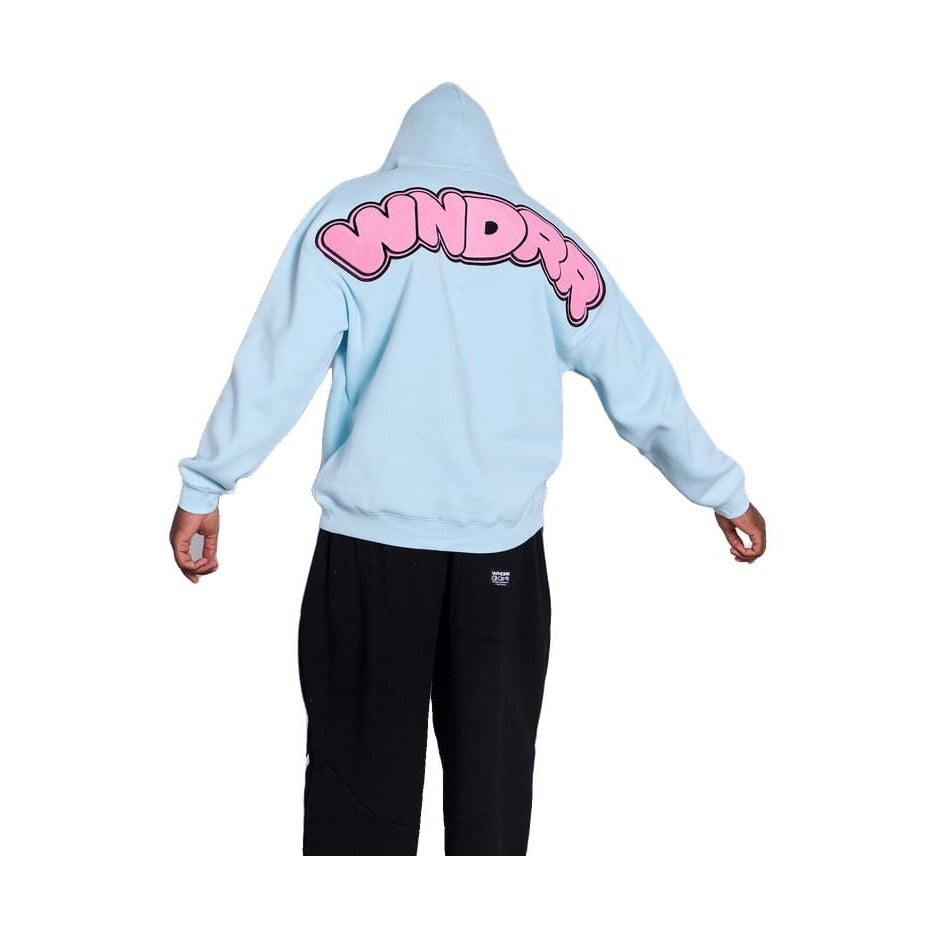 WNDRR Nimbus Hood Sweat - Baby Blue