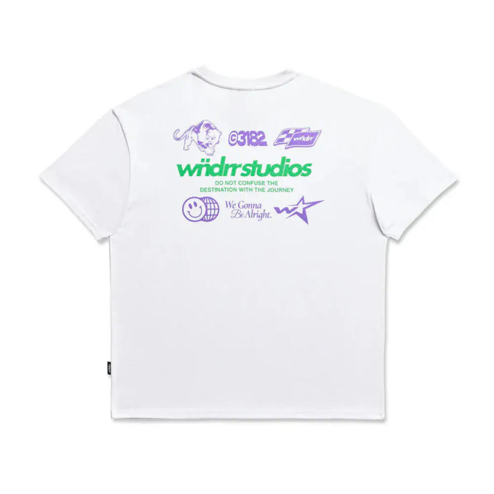 WNDRR Oversteer Box Fit Tee - White