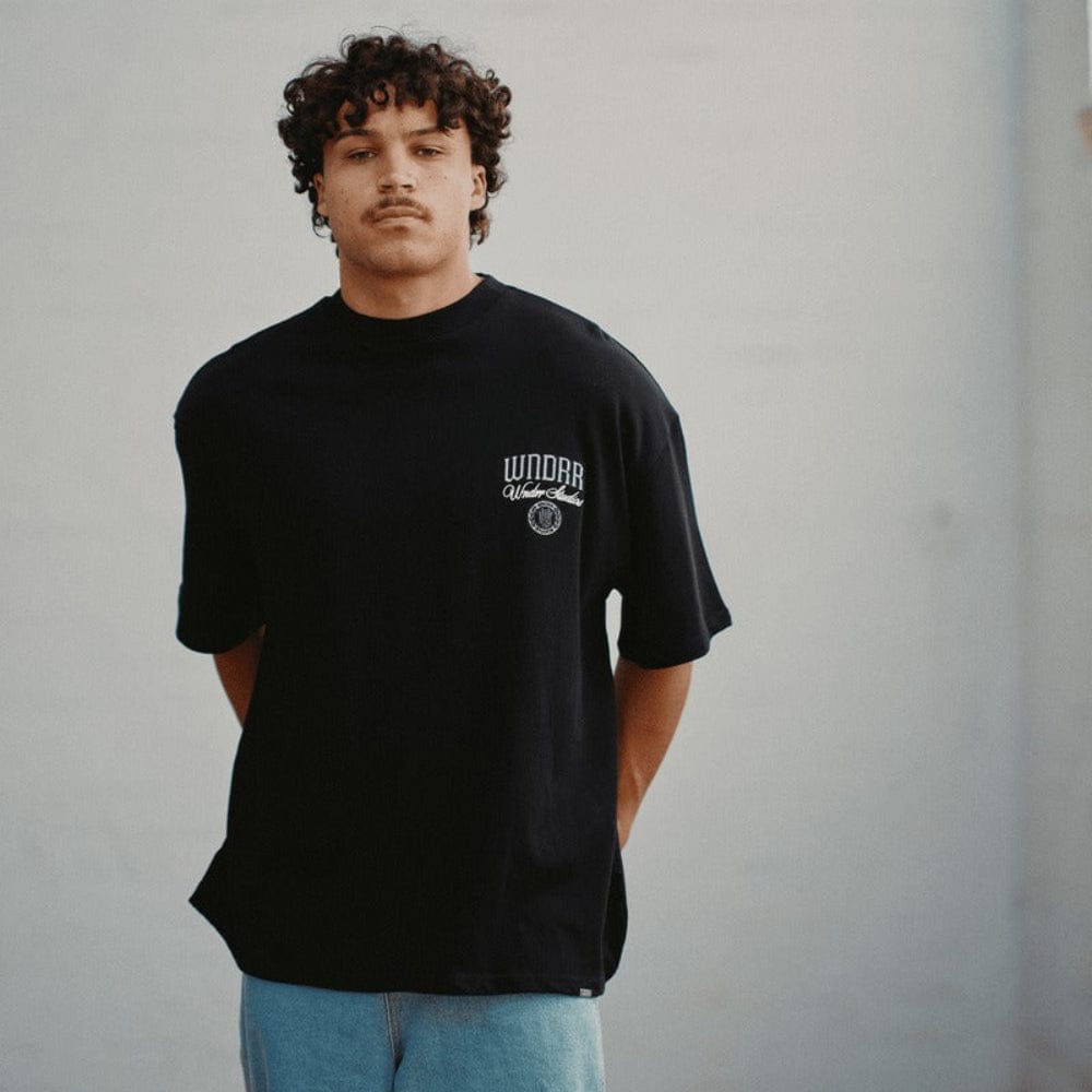 WNDRR Pavilion Heavy Weight Tee - Black