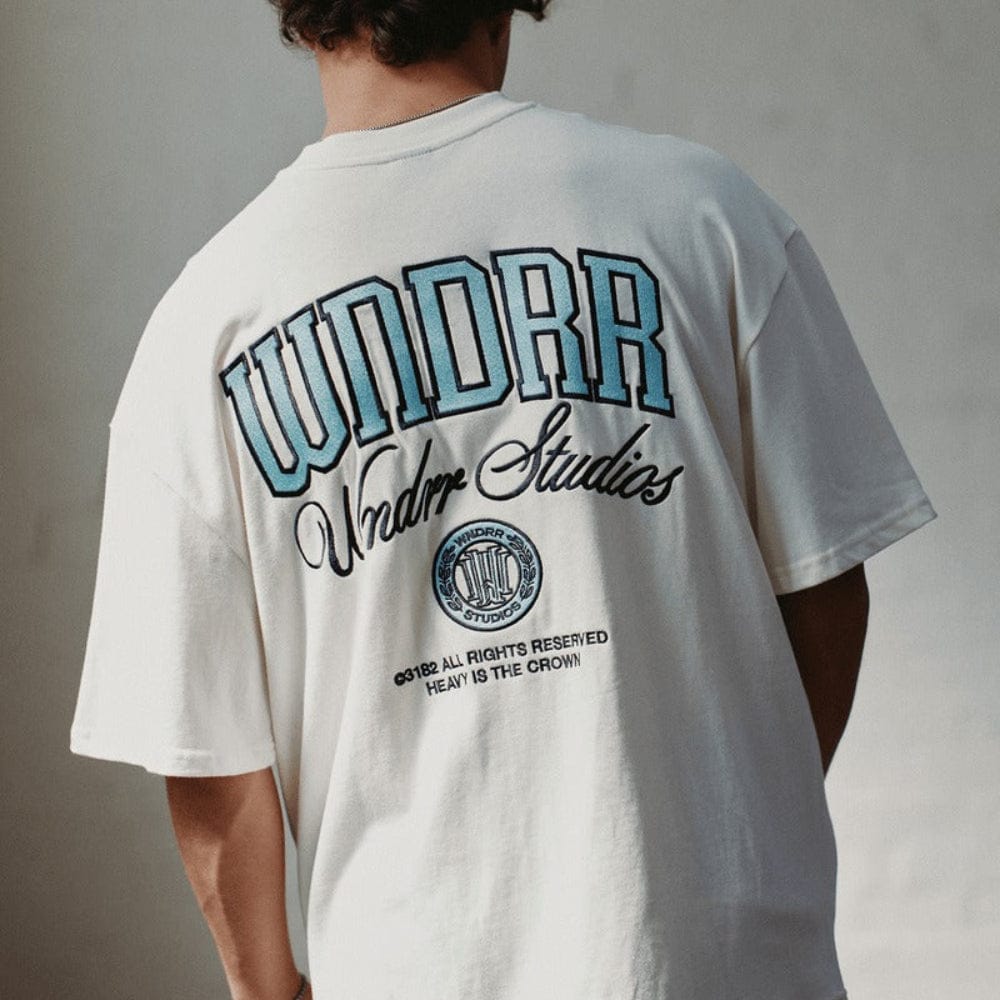 WNDRR Pavilion Heavy Weight Tee - Off White