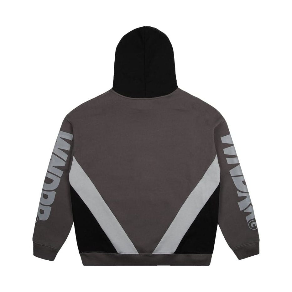 WNDRR Privacy Panel Hood Sweat - Grey / Black