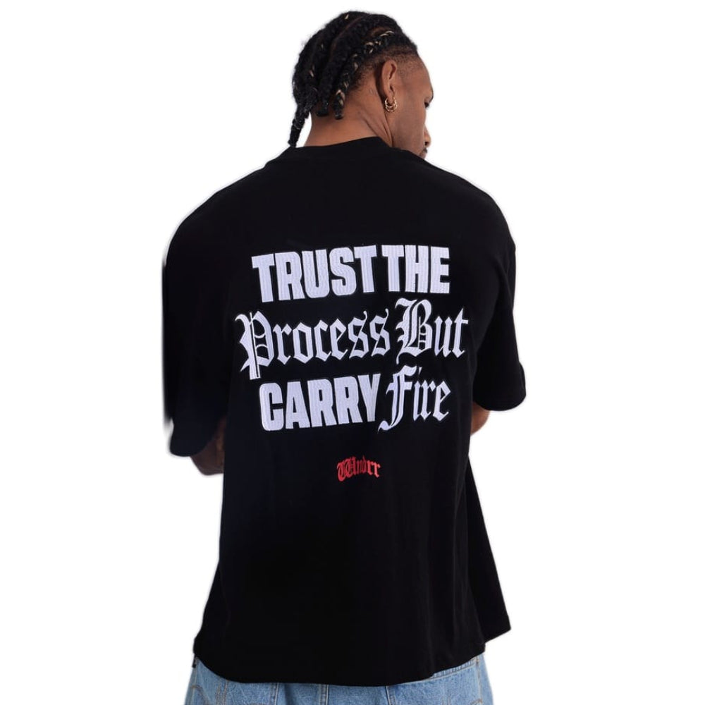 WNDRR Process Heavy Weight Tee - Black