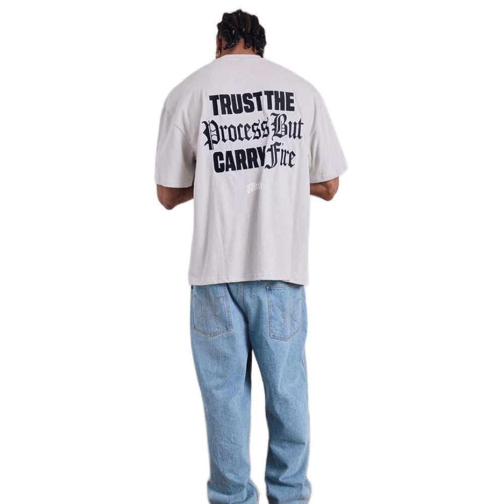 WNDRR Process Heavy Weight Tee - Oyster