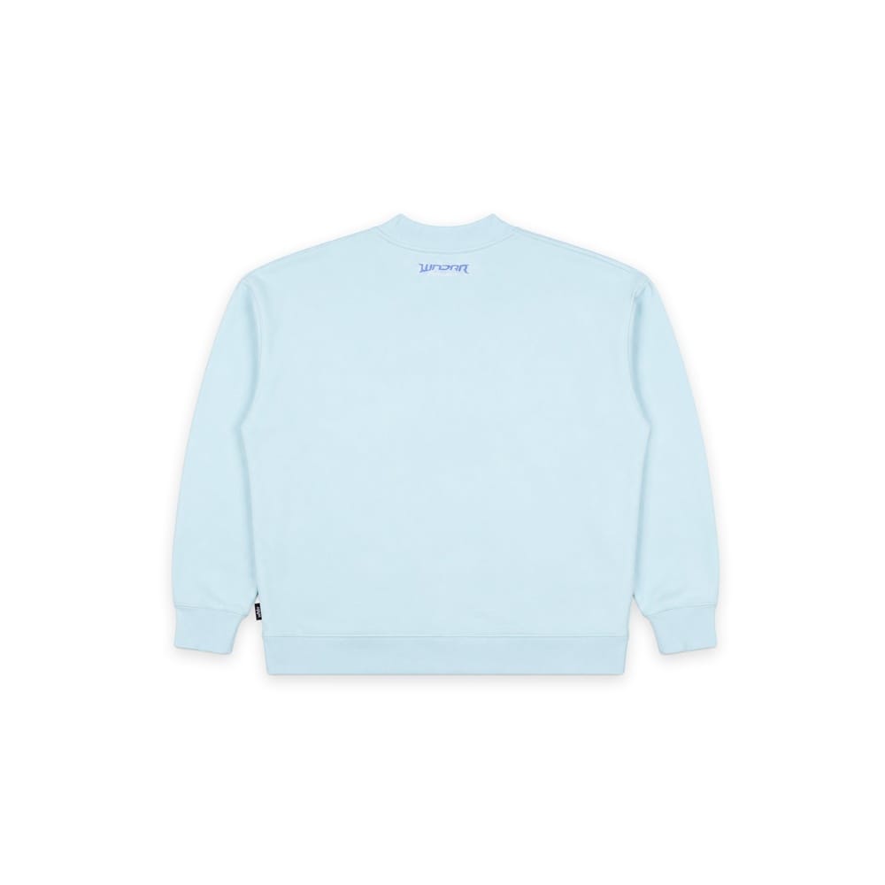 WNDRR Pulse Crew Sweat - Baby Blue