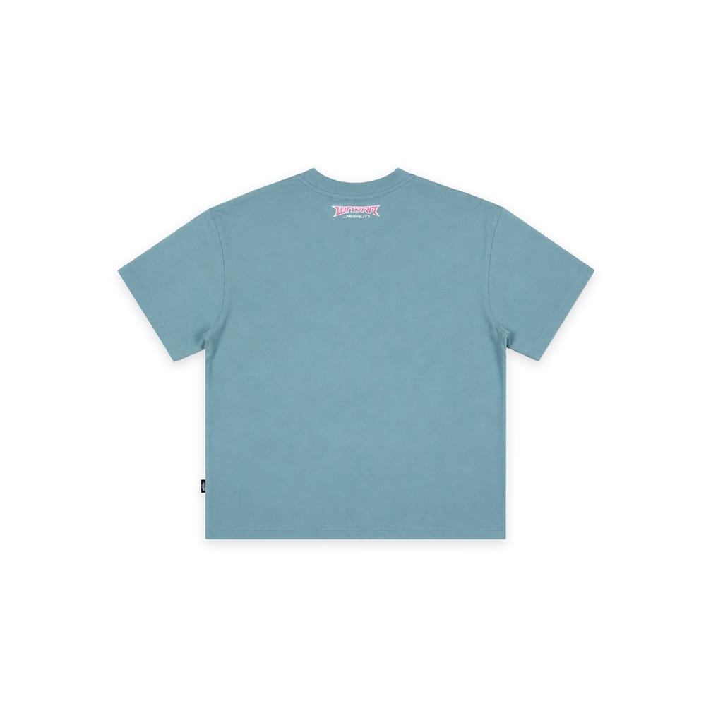 WNDRR Pulse Heavy Weight Tee - Dusk Blue