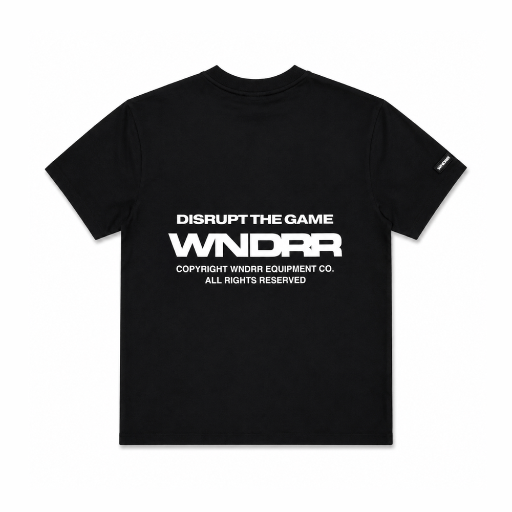 WNDRR Refrain Box Fit Tee - Black