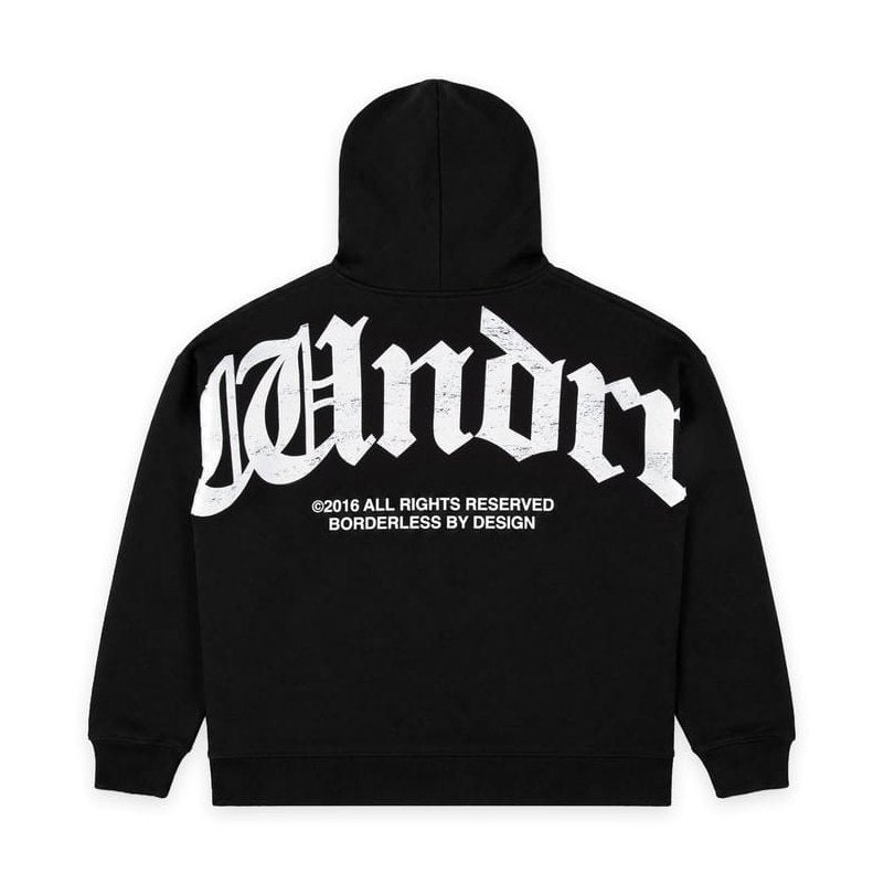 WNDRR Revival Hood Sweat - Black