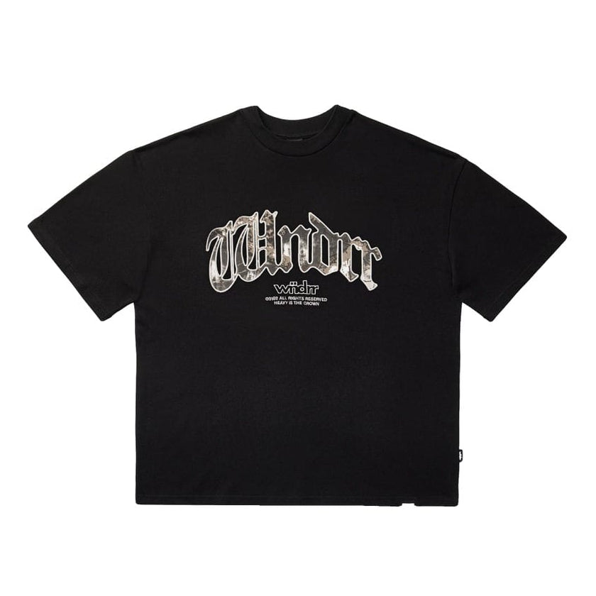 WNDRR Rogue Heavy Weight Tee - Black