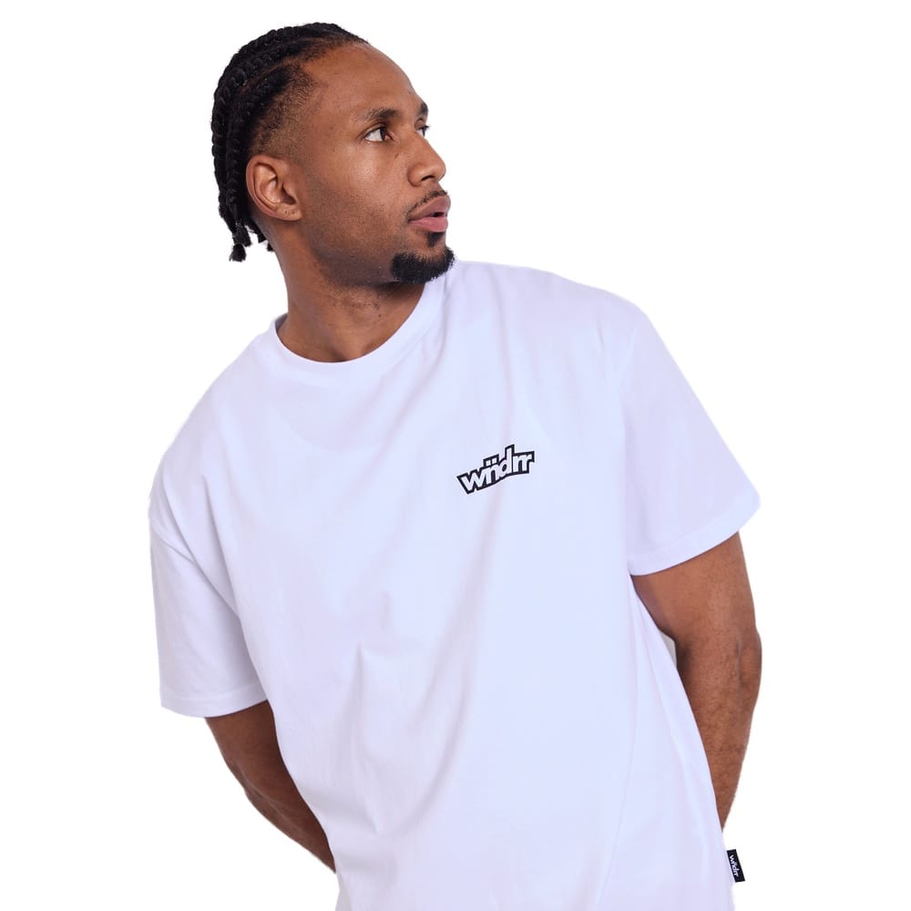 WNDRR Rule Box Fit Tee - White