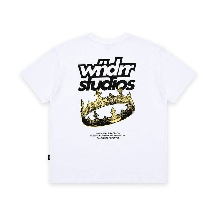 WNDRR Rule Box Fit Tee - White