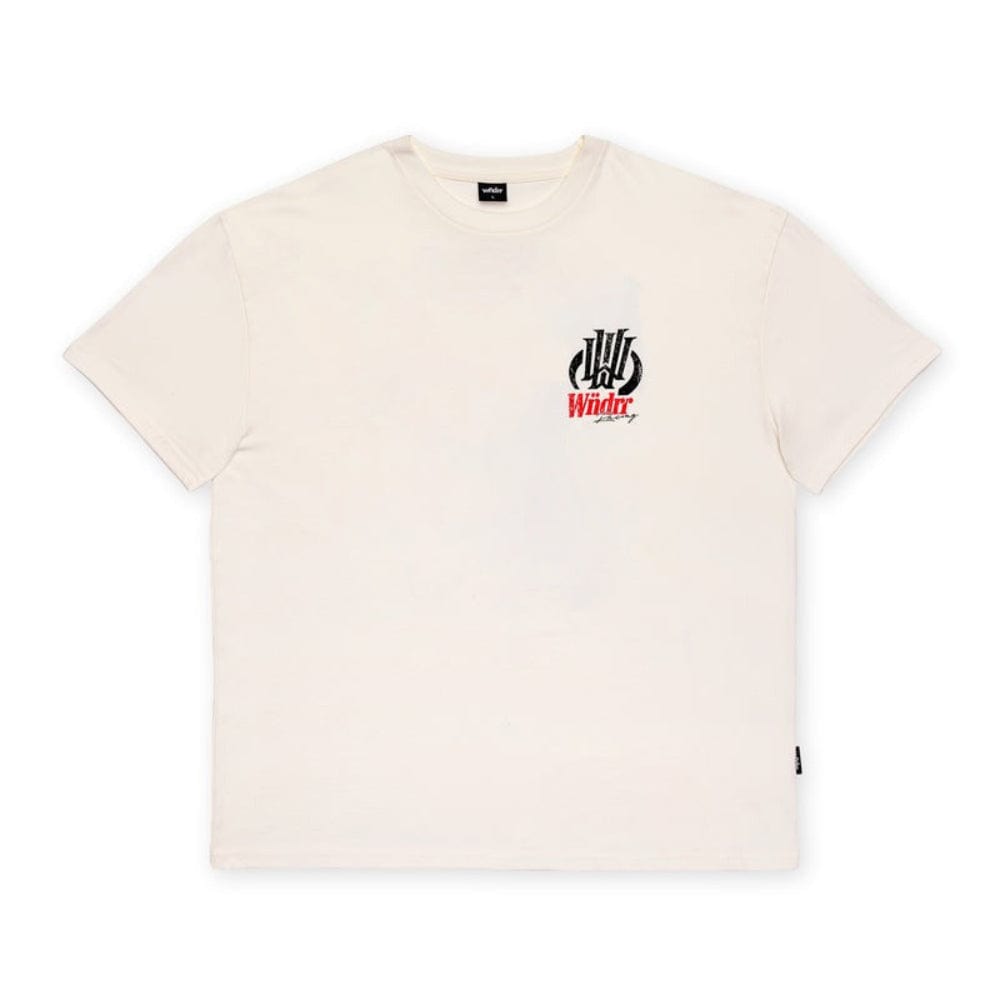 WNDRR Skyline Box Fit Tee - Off White