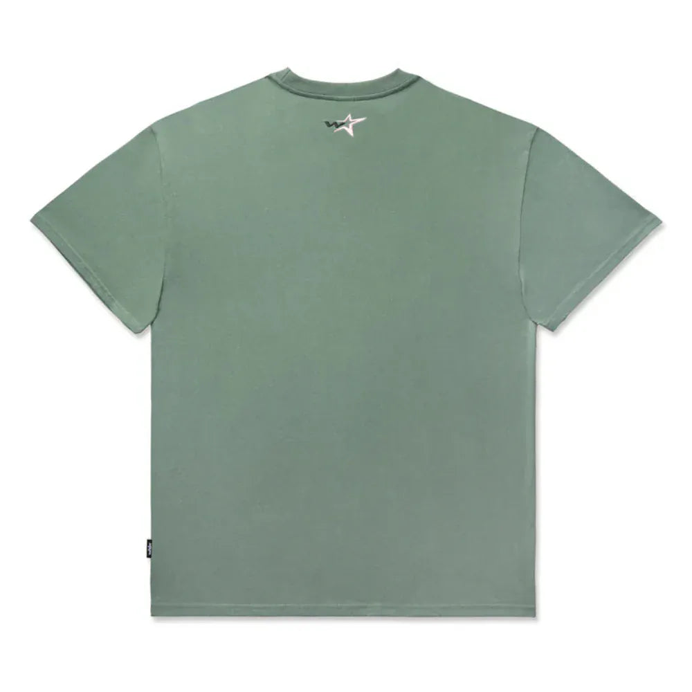WNDRR Stxr Box Fit Tee - Dark Green