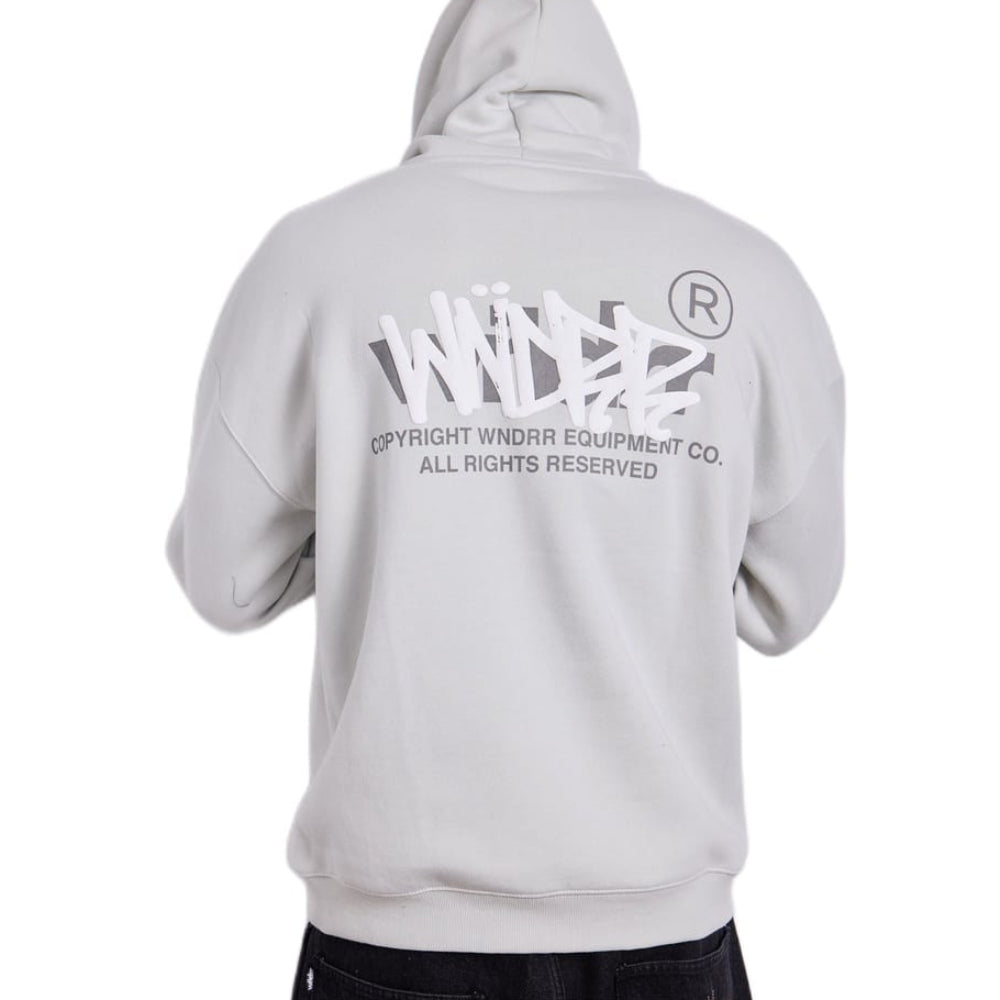 WNDRR Tagged Hood Sweat - Oyster