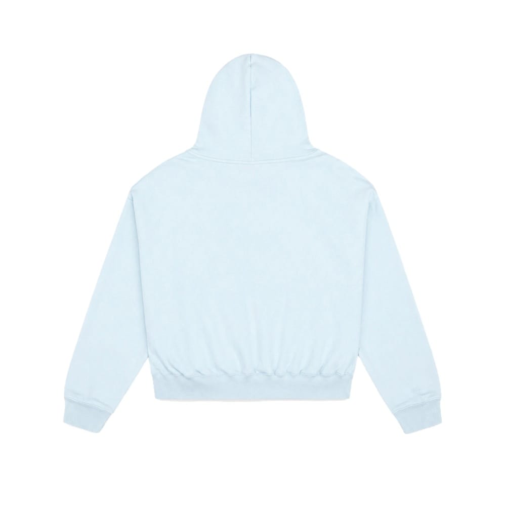 WNDRR Tint Cropped Hood Sweat - Baby Blue