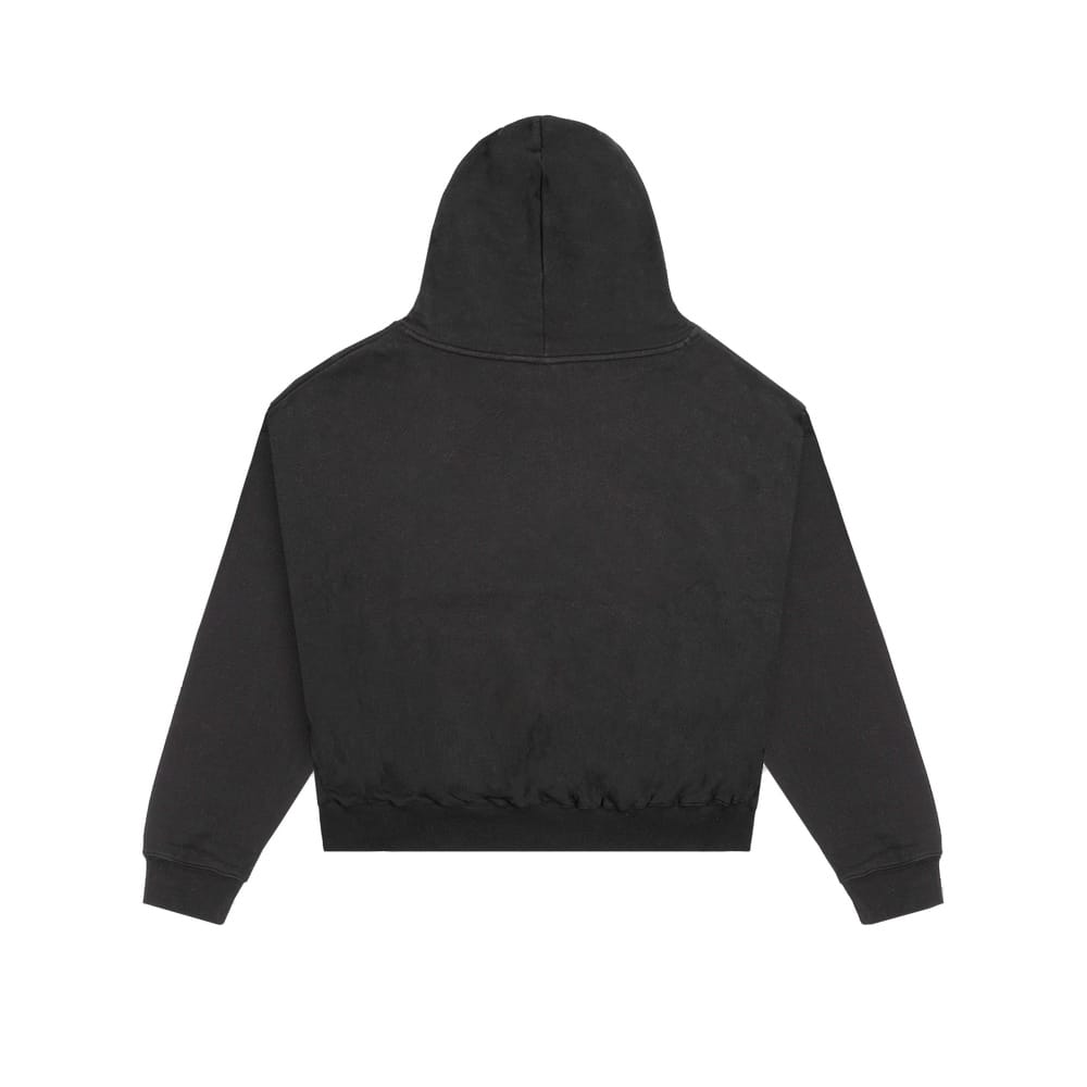 WNDRR Tint Cropped Hood Sweat - Faded Black