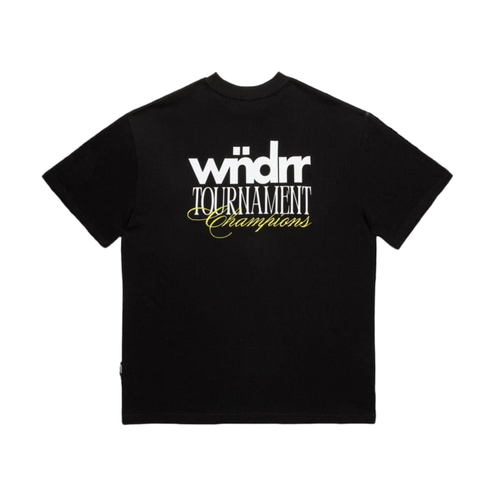 WNDRR Tournament Heavy Weight Tee - Black