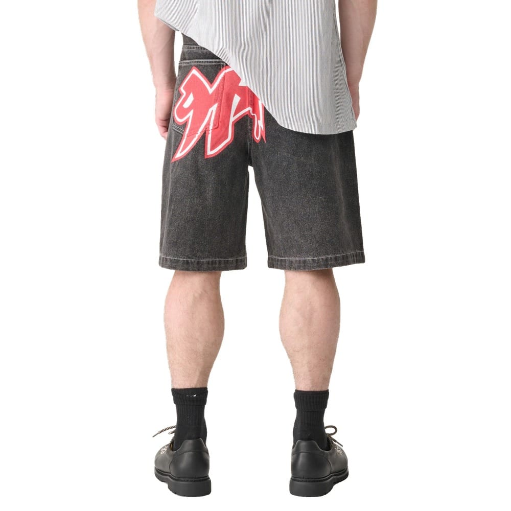 XLarge 91 Star Bull Denim 91 Short - Washed Black