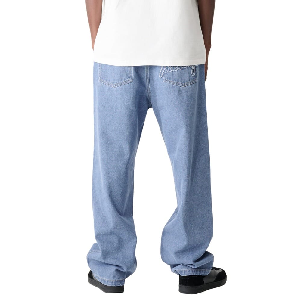 XLarge Baggy Bull Denim 91 Pant - Mid Blue