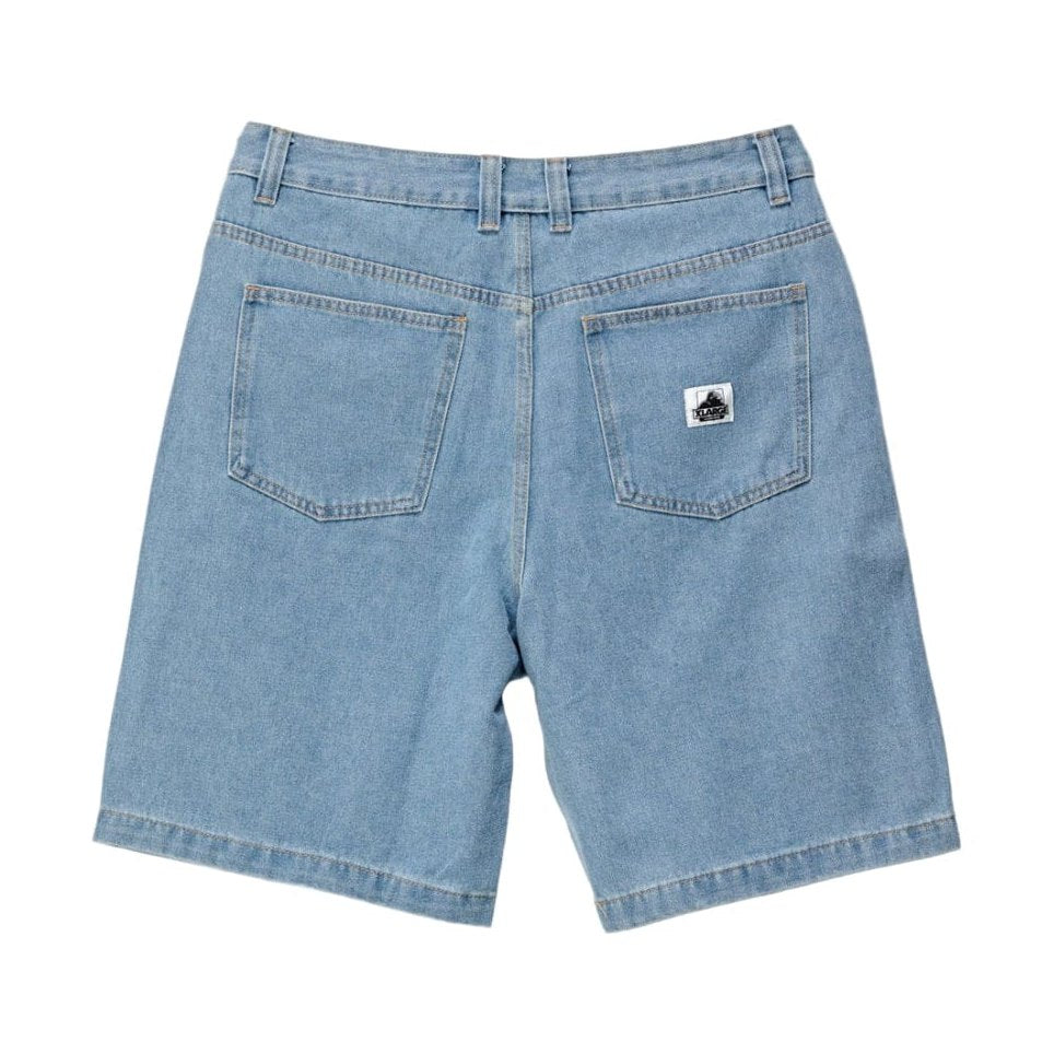 XLarge Baggy Bull Denim 91 Short - Mid Blue
