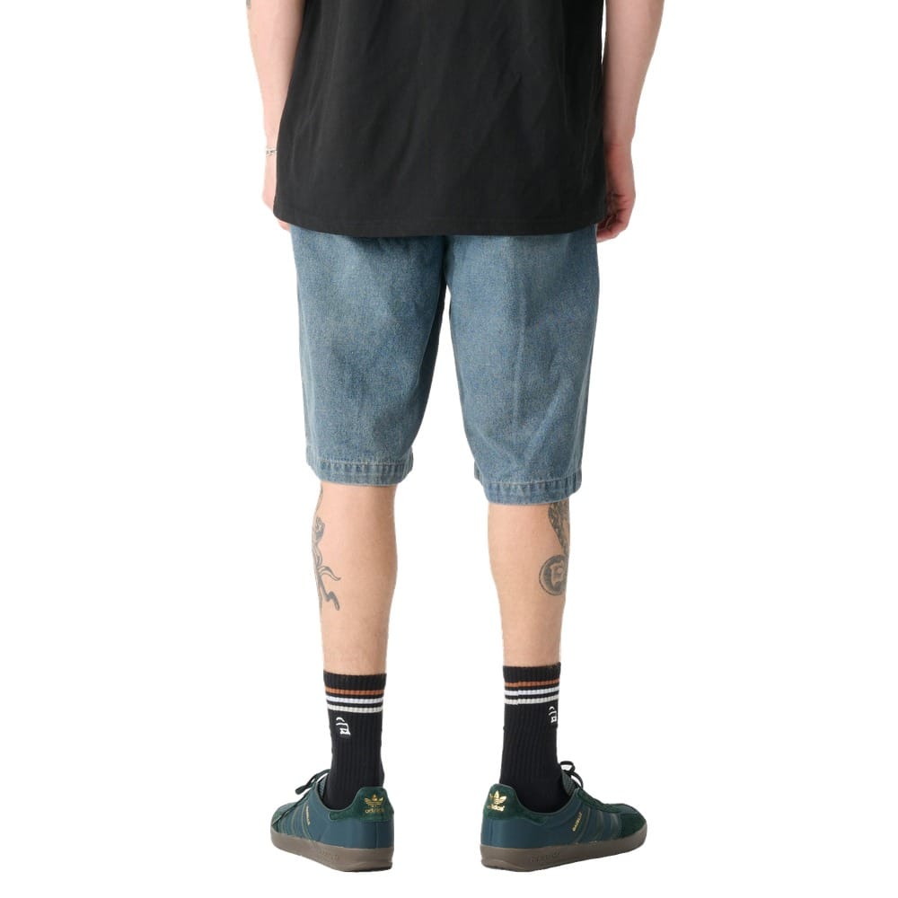 XLarge Baggy Bull Denim 91 Short -  Stained Blue