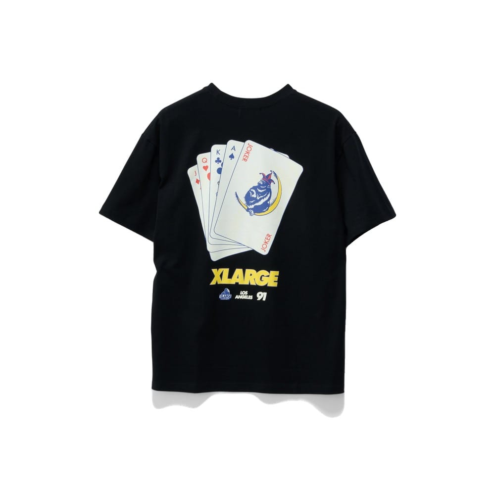 XLarge Cards SS Tee - Pigment Black
