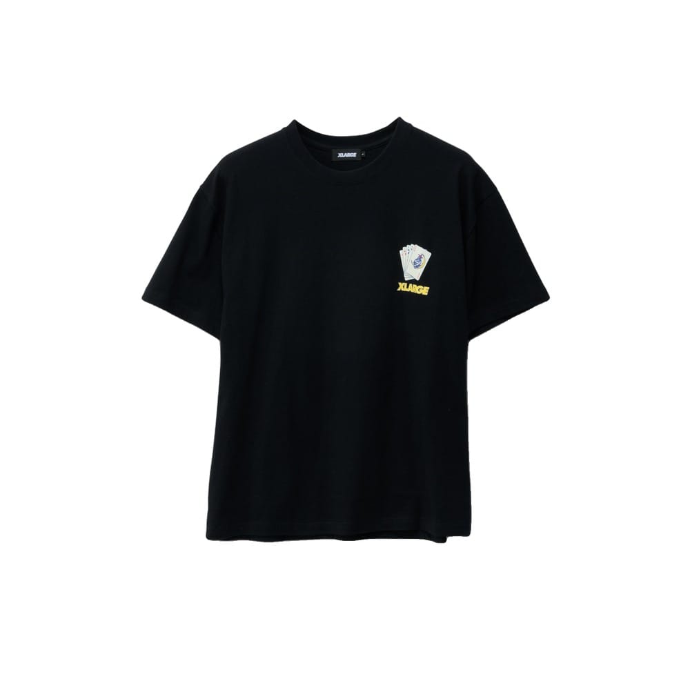 XLarge Cards SS Tee - Pigment Black